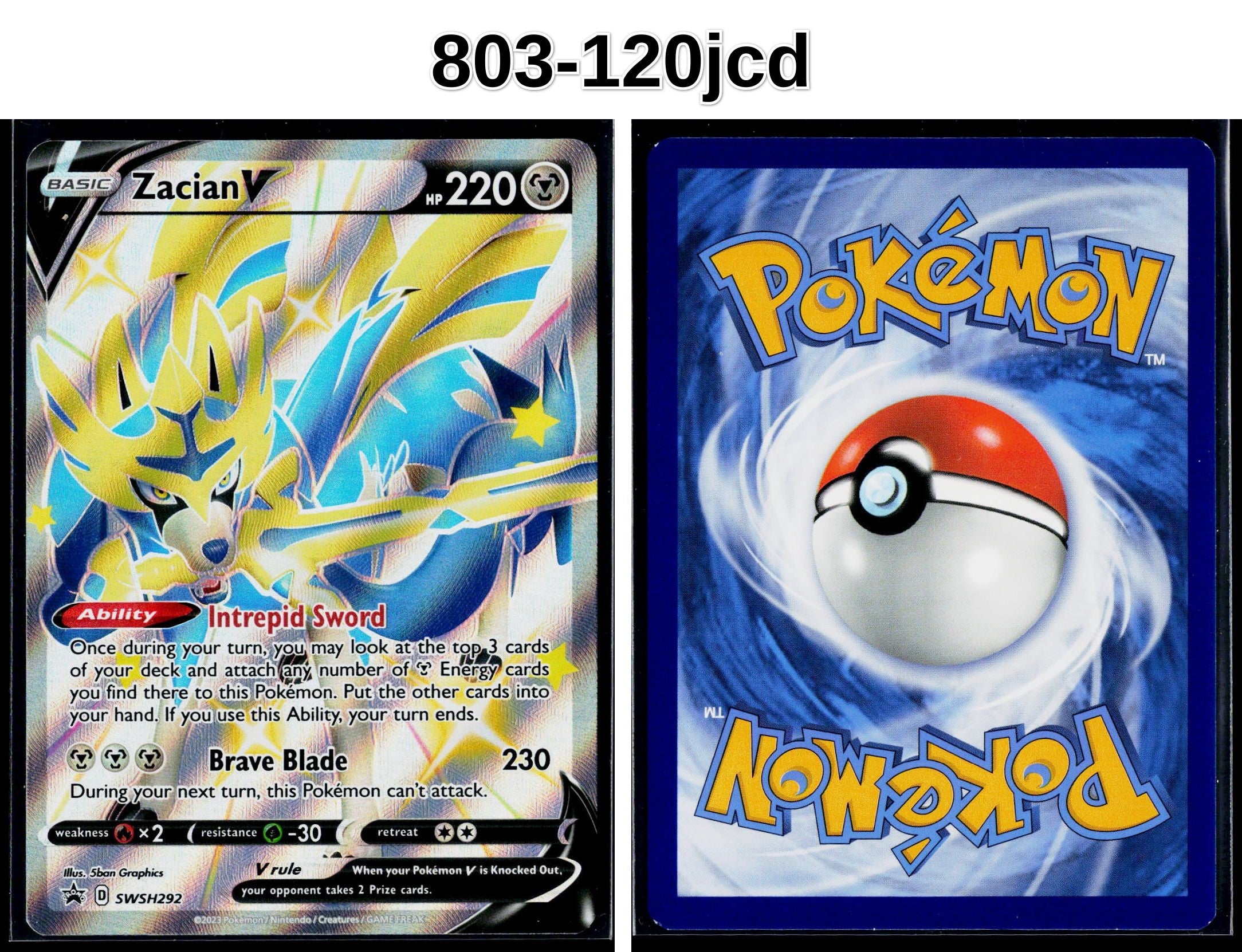 Front + Back scan