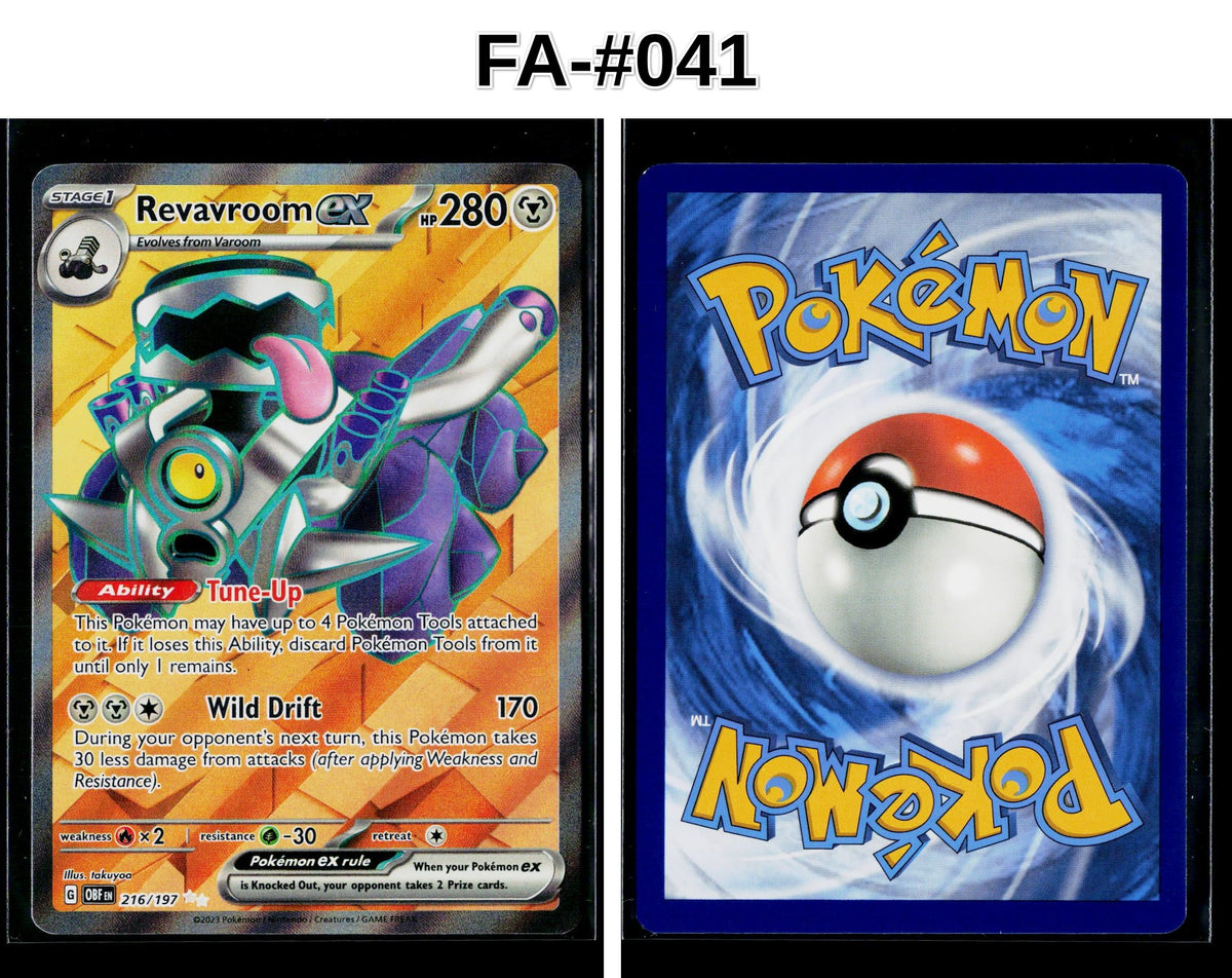 Front + Back scan
