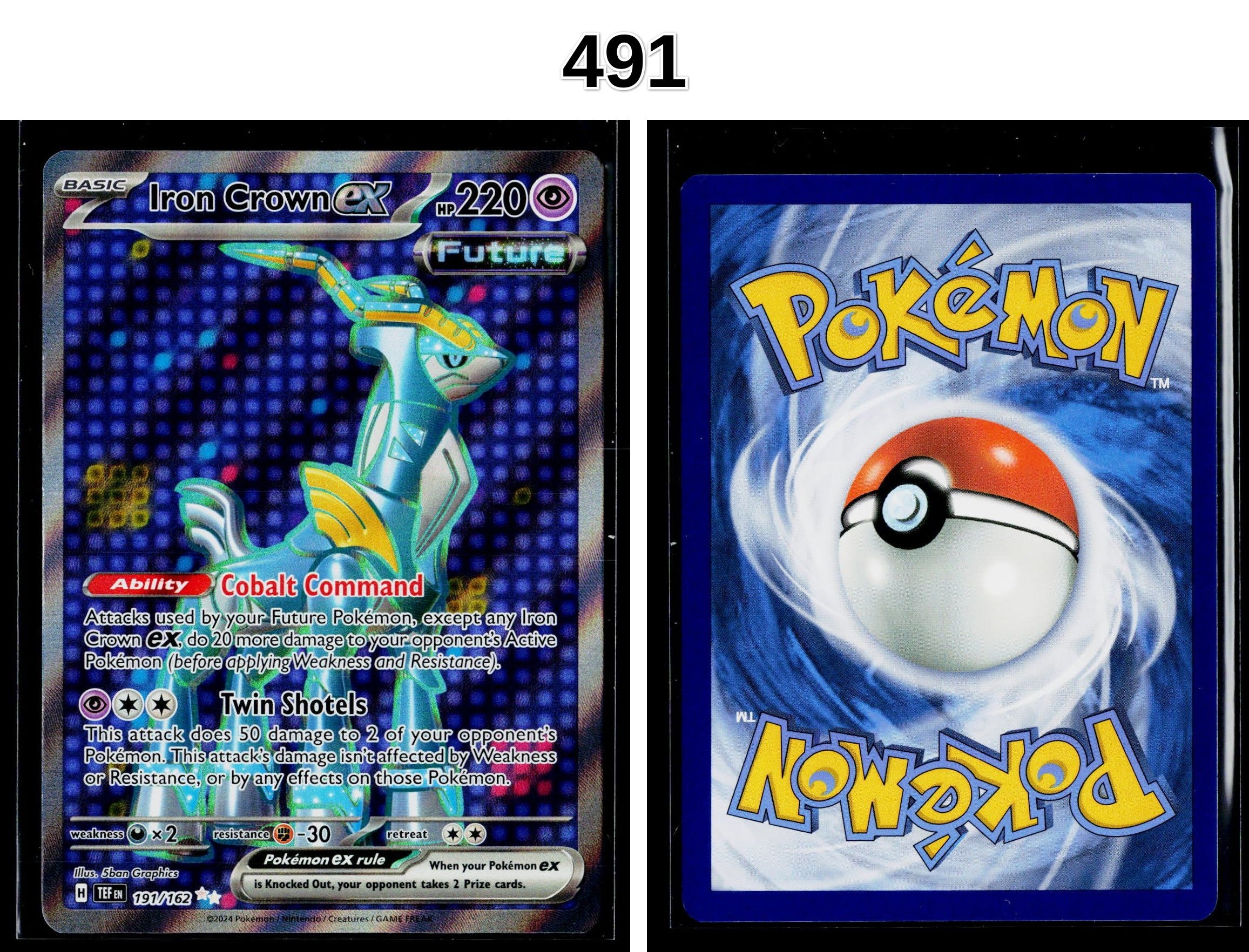 Front + Back scan