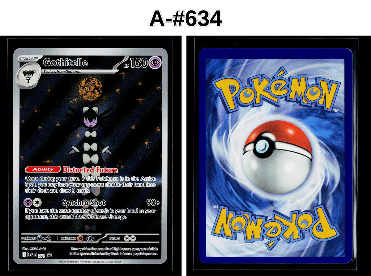 Front + Back scan | Near Mint / A-#634 / Holofoil