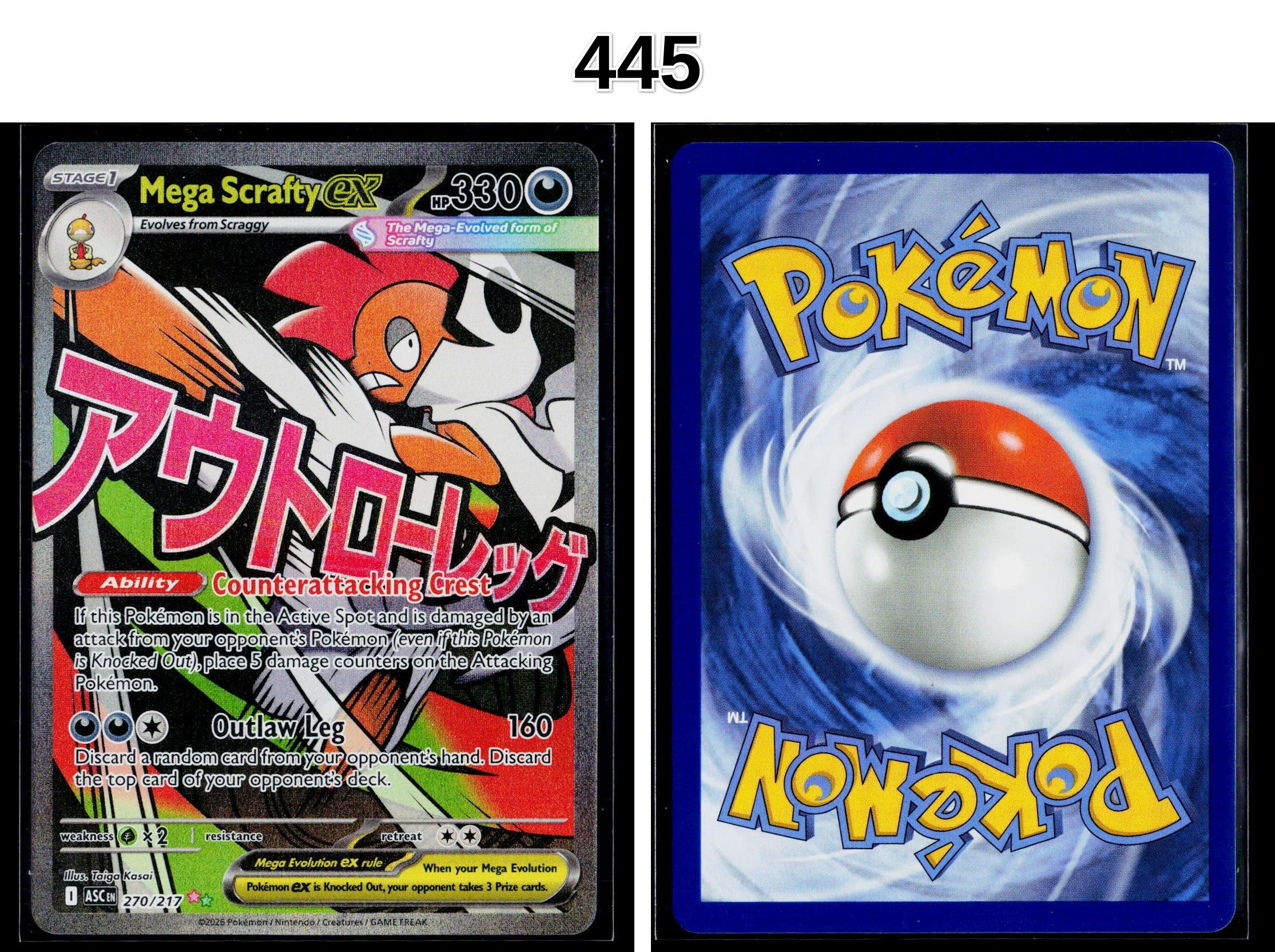 Front + Back scan