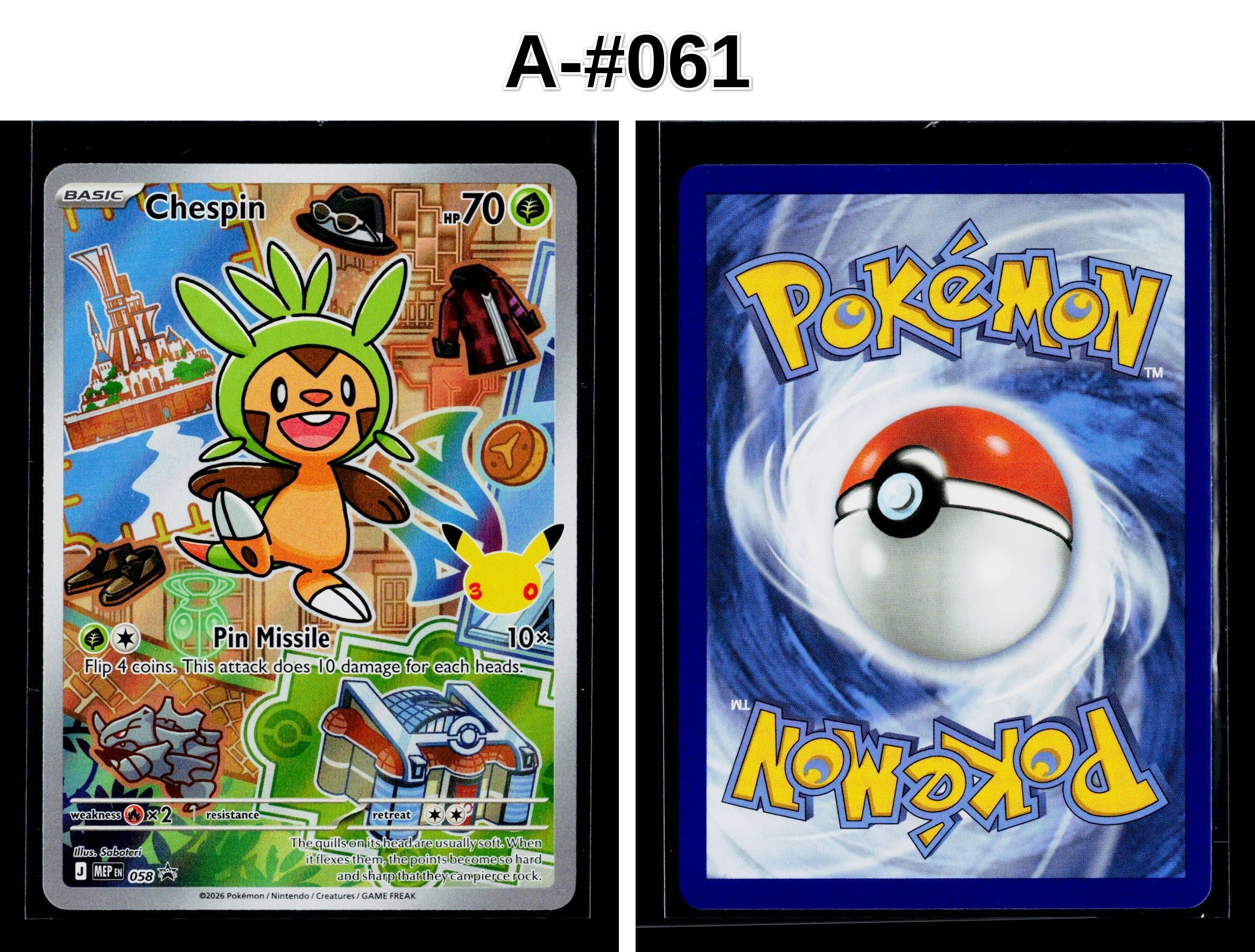 Front + Back scan