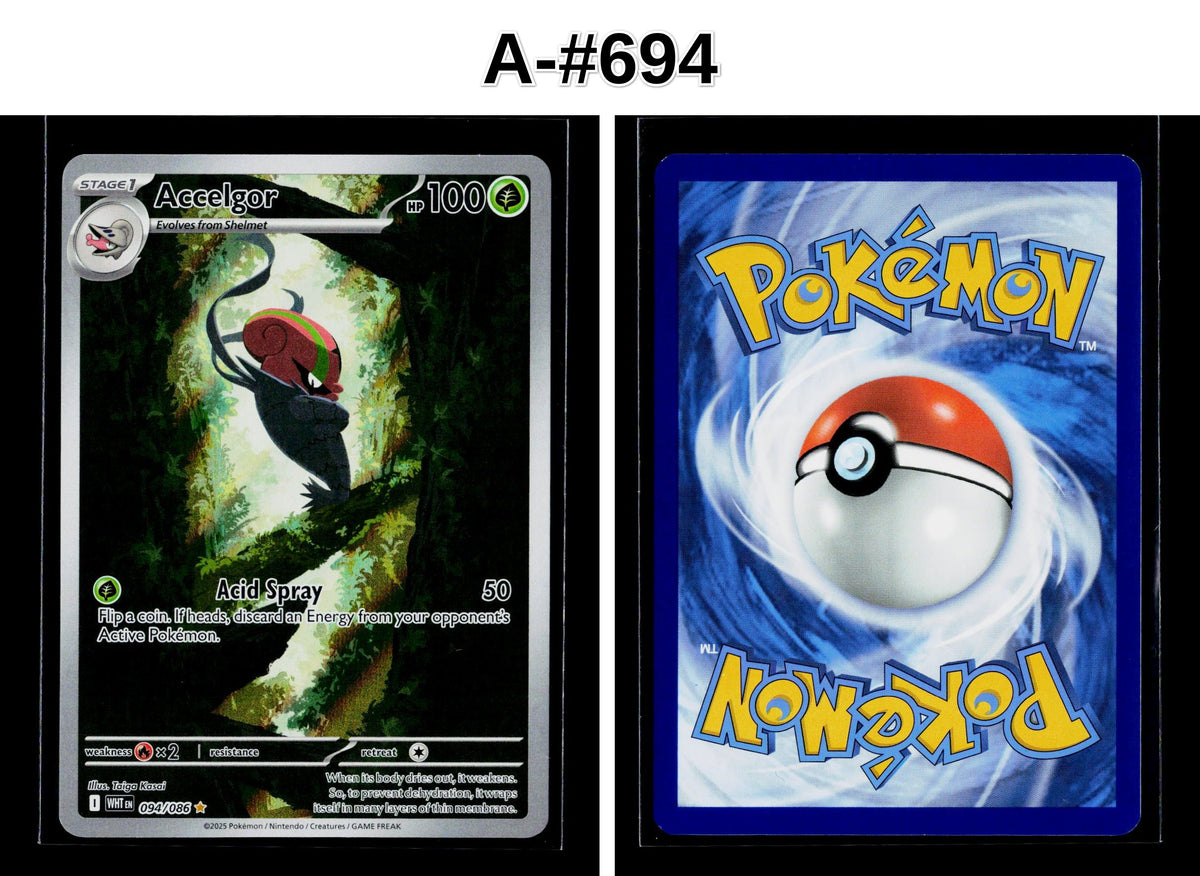 Front + Back scan | Near Mint / A-#694 / Holofoil