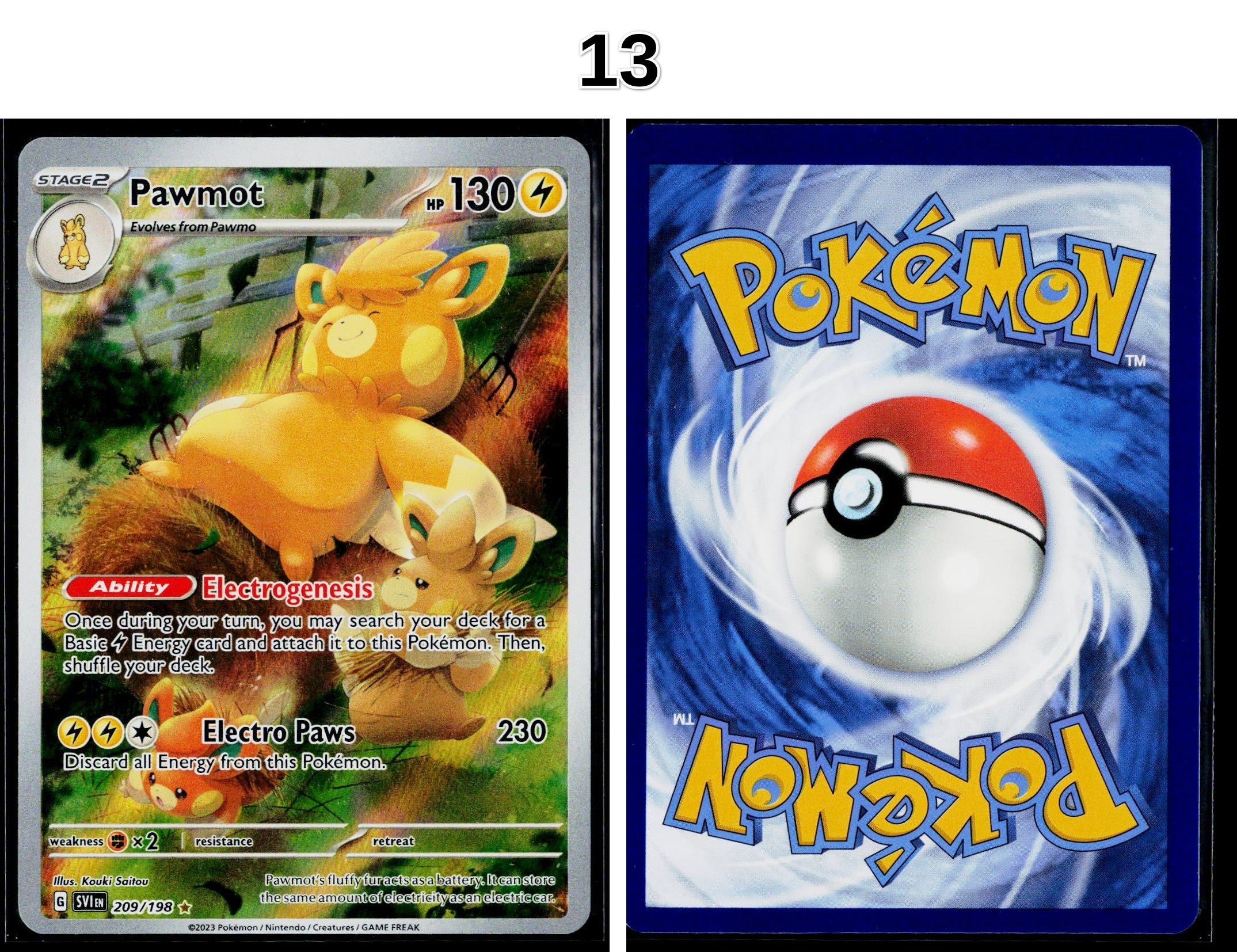 Front + Back scan