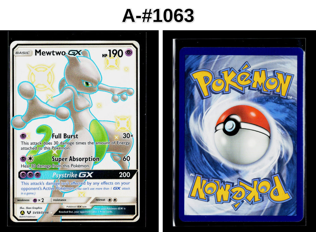 Front + Back scan | Near Mint / A-#1063 / Holofoil