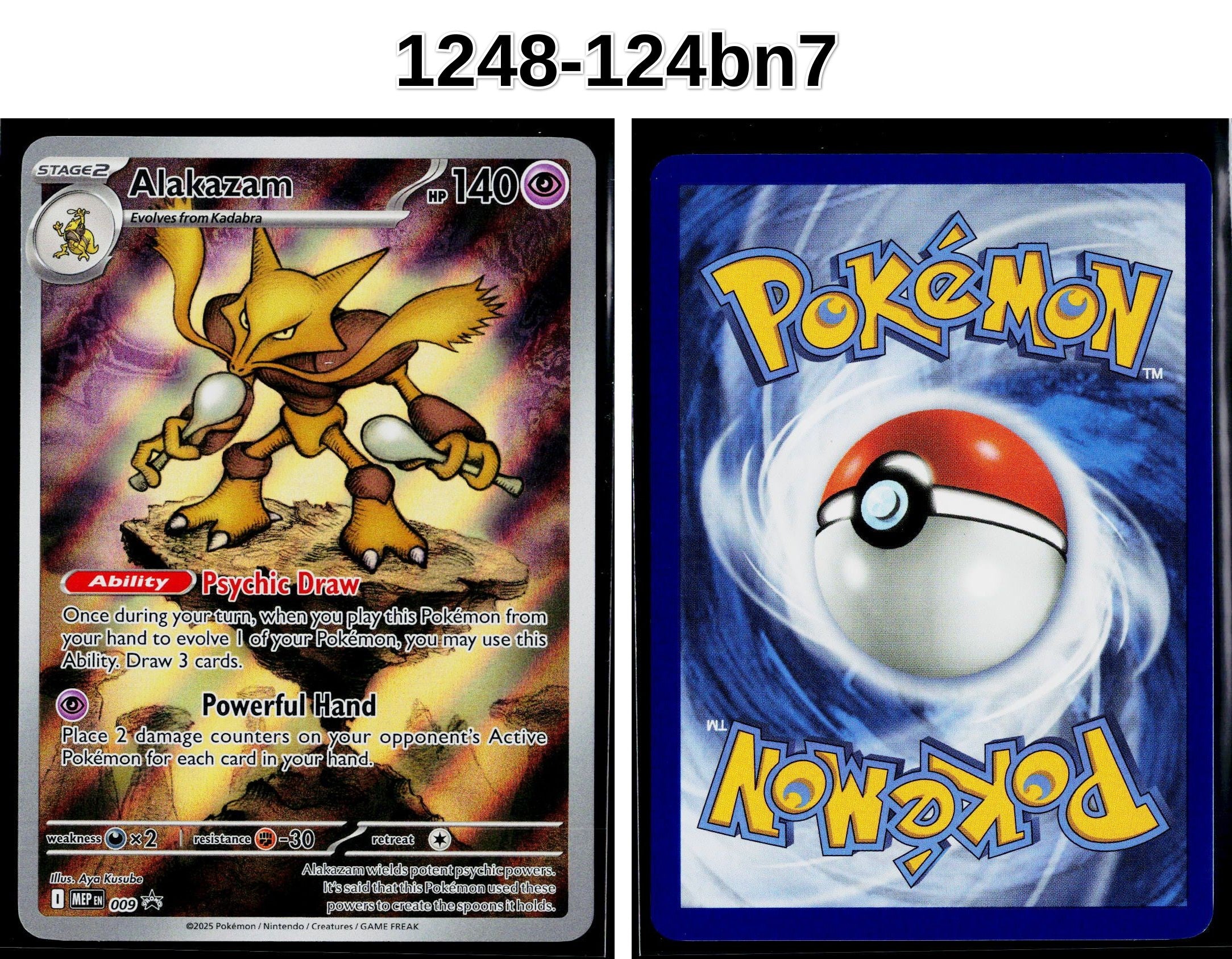 Front + Back scan
