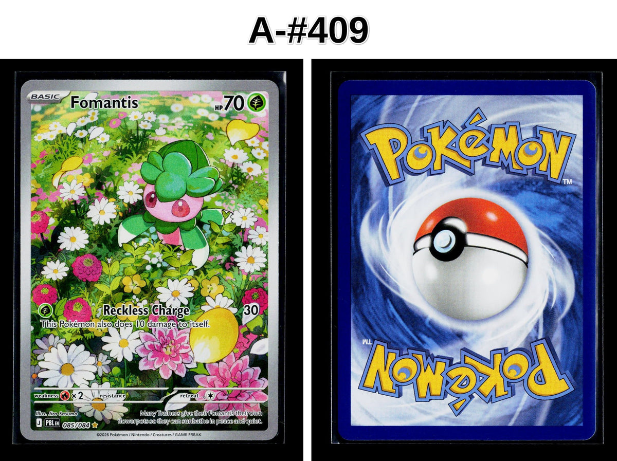 Front + Back scan | Near Mint / A-#409 / Holofoil