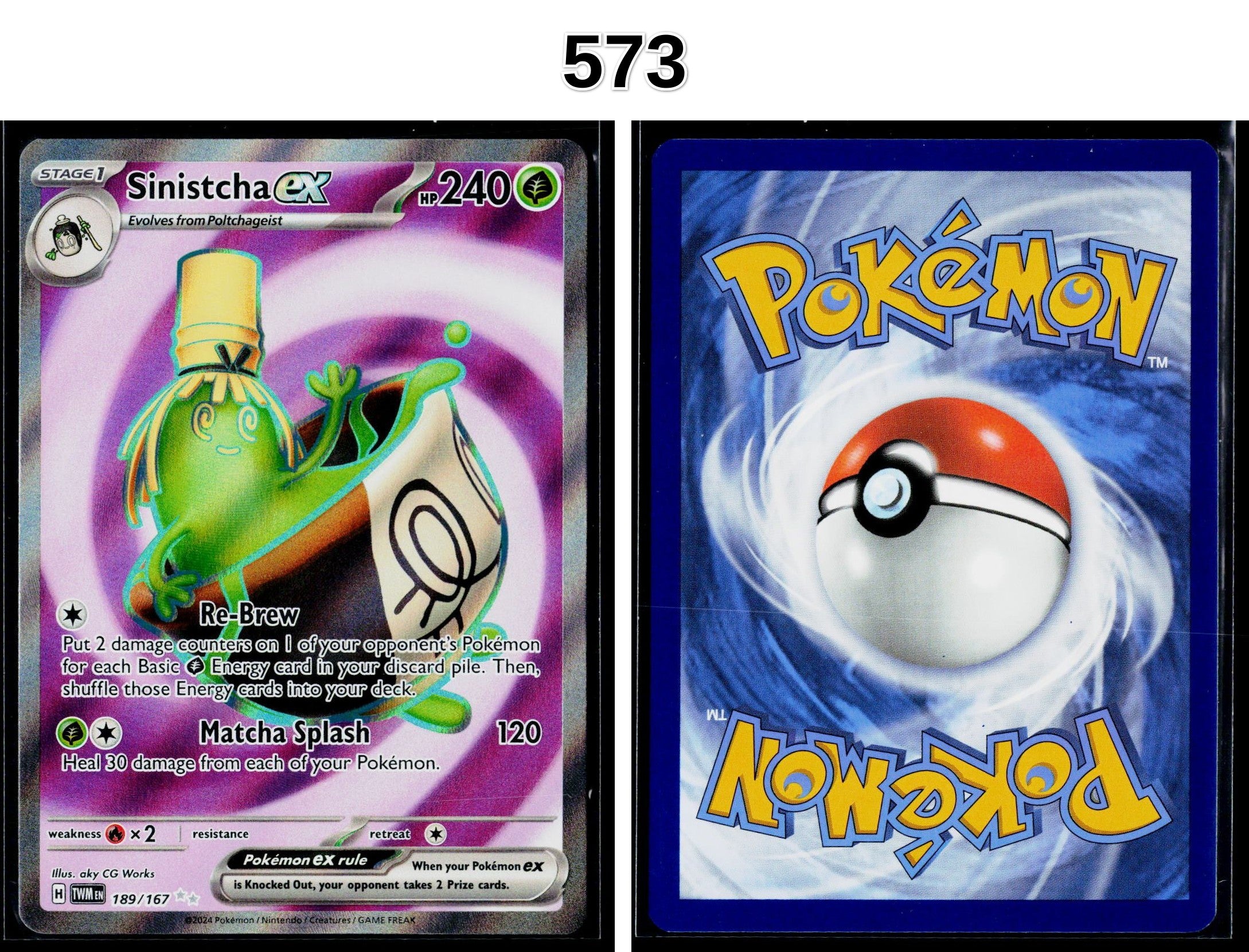 Front + Back scan