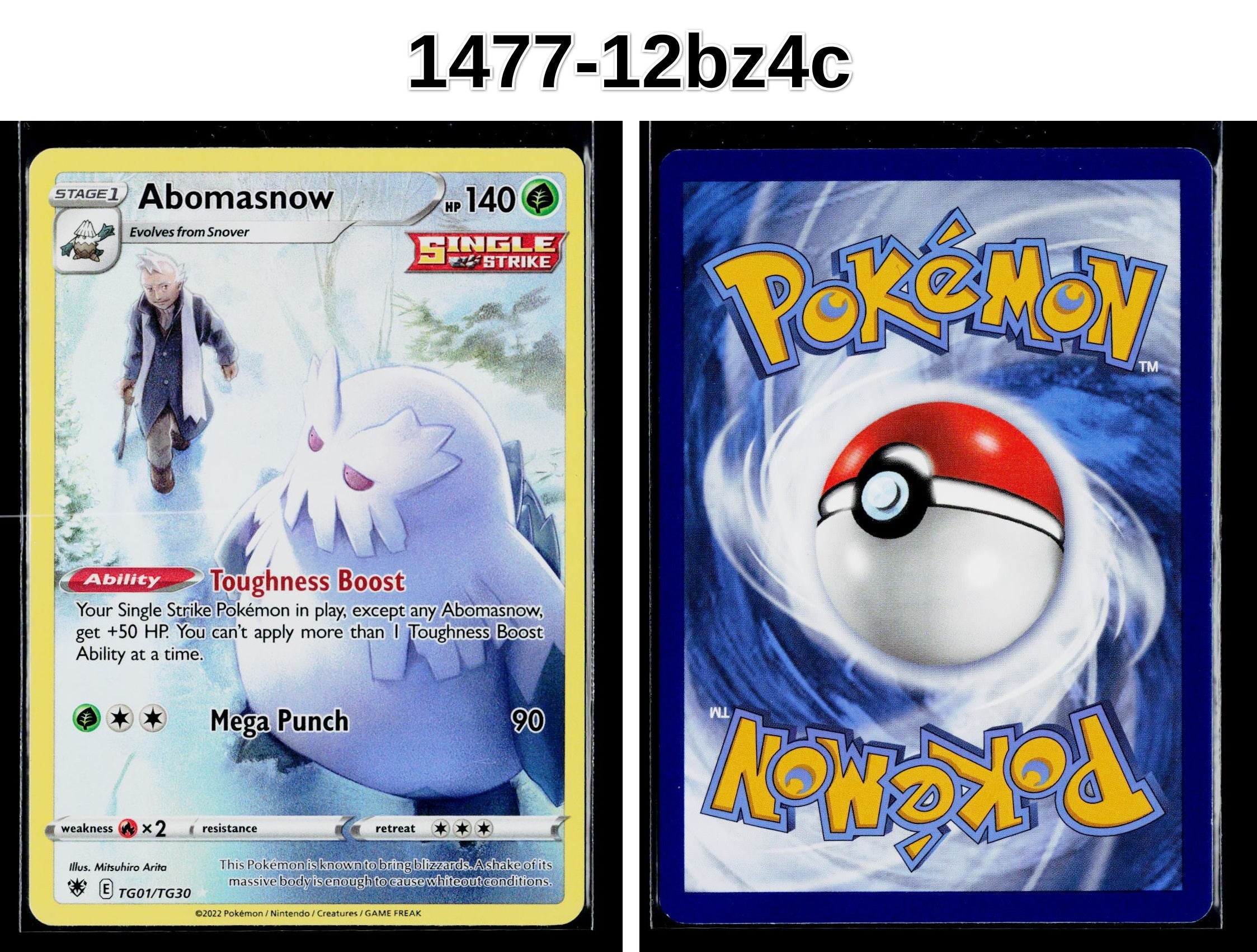 Front + Back scan