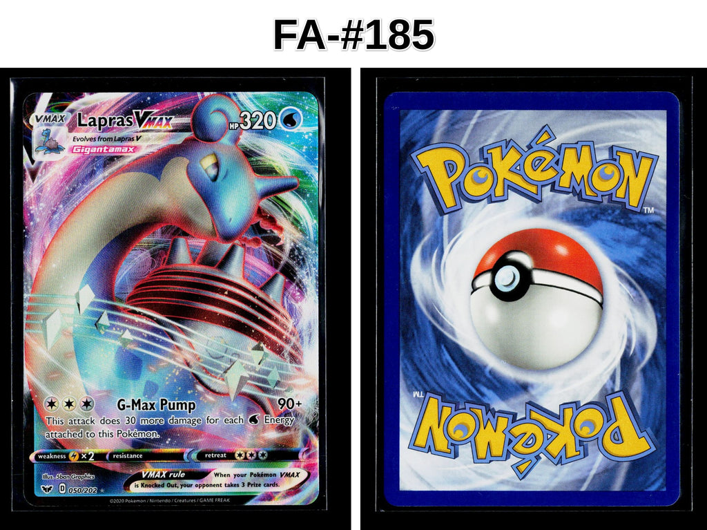 Front + Back scan | Near Mint / FA-#185 / Holofoil