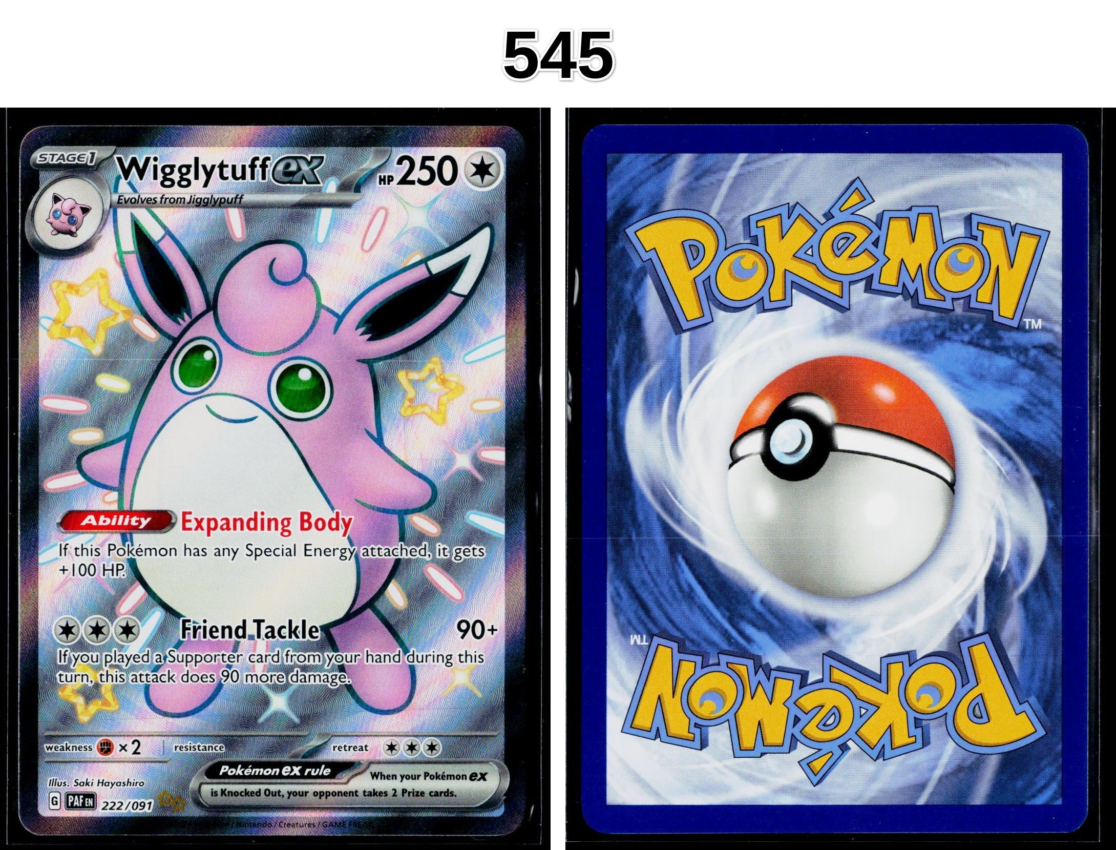 Front + Back scan
