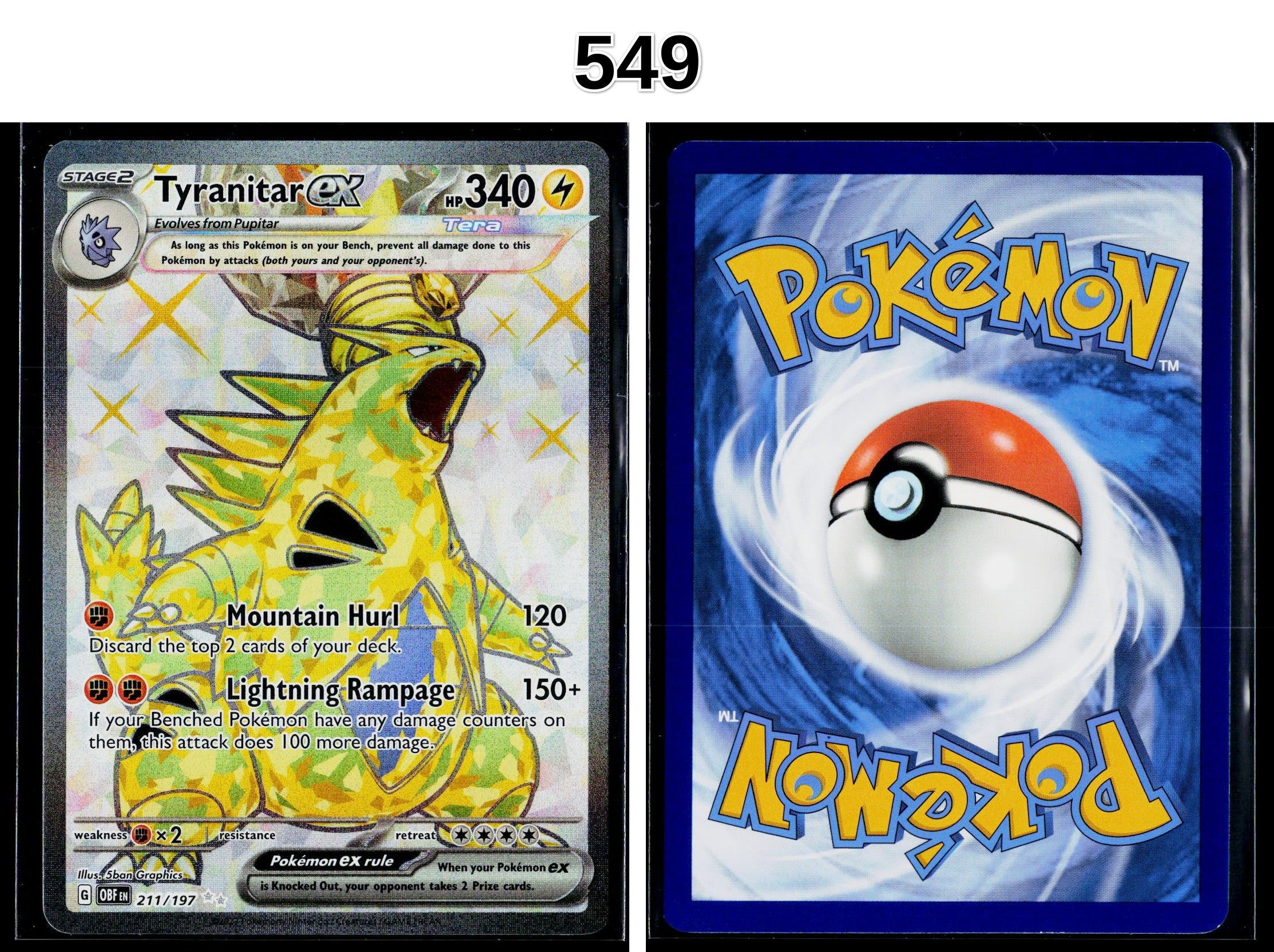 Front + Back scan