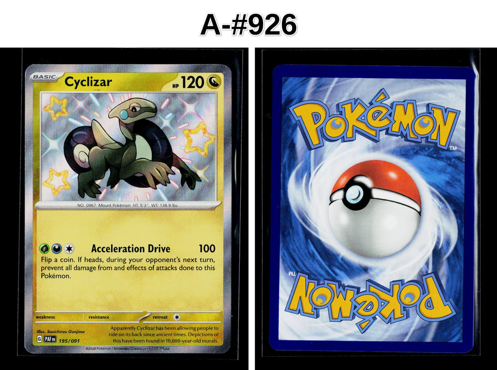 Front + Back scan