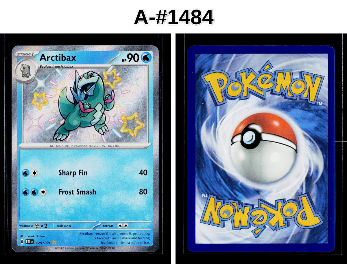 Front + Back scan | Near Mint / A-#1484 / Holofoil