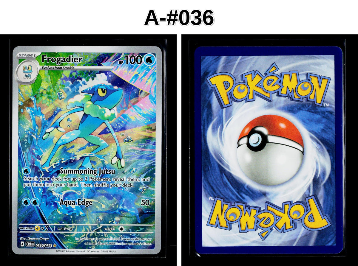 Front + Back scan | Near Mint / A-#036 / Holofoil