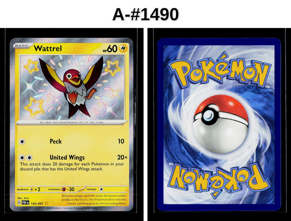 Front + Back scan | Near Mint / A-#1490 / Holofoil