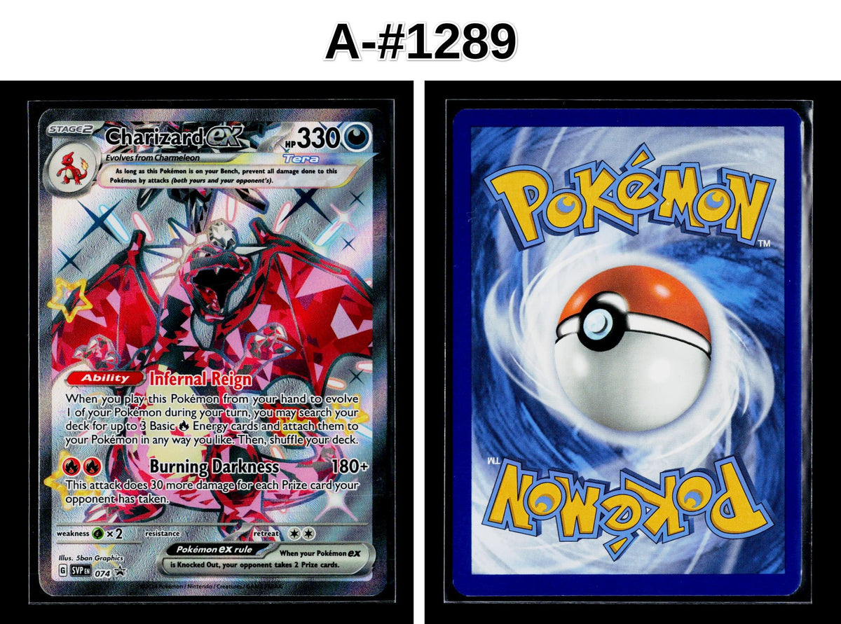 Front + Back scan | Near Mint / A-#1289 / Holofoil