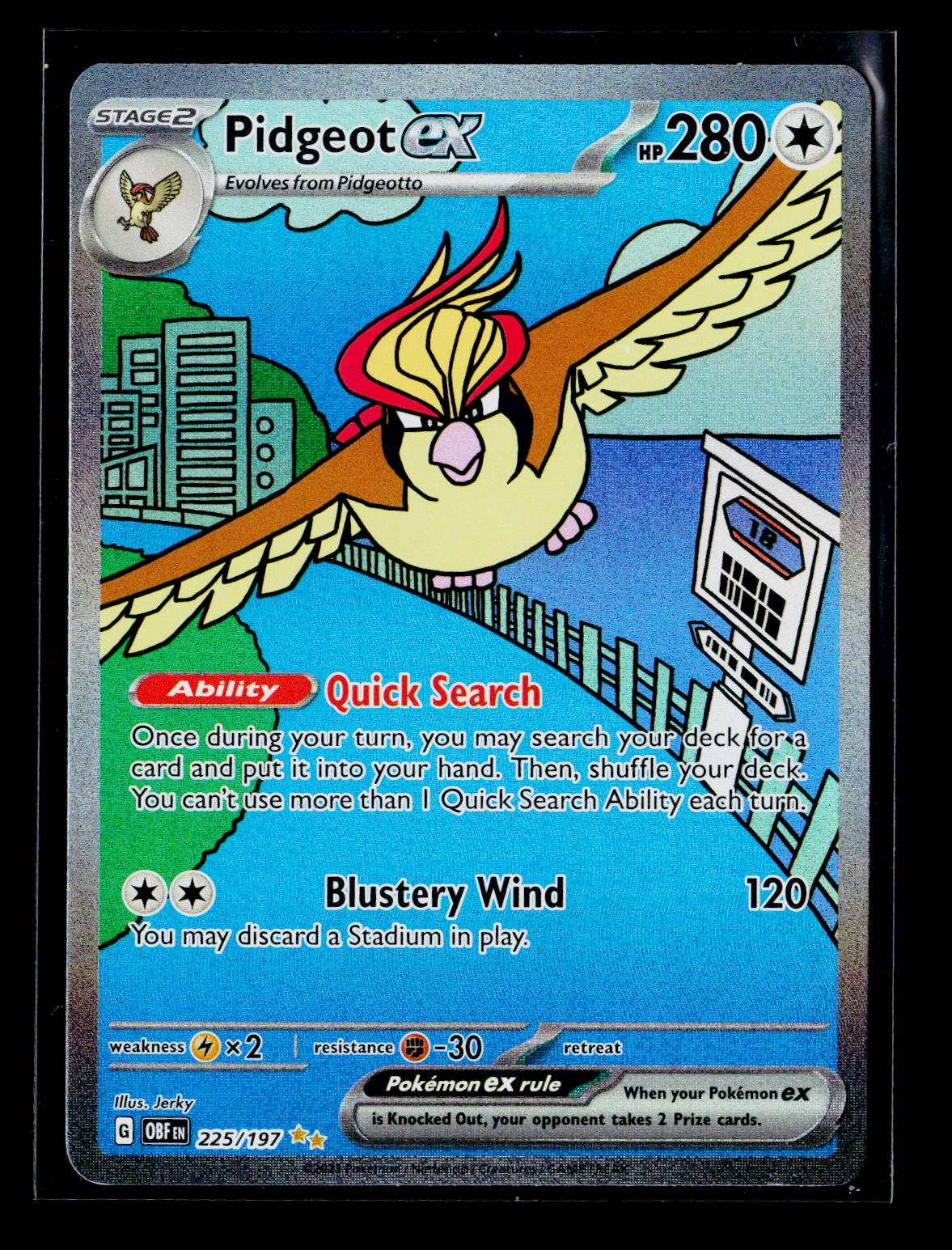 Pidgeot ex - 225/197